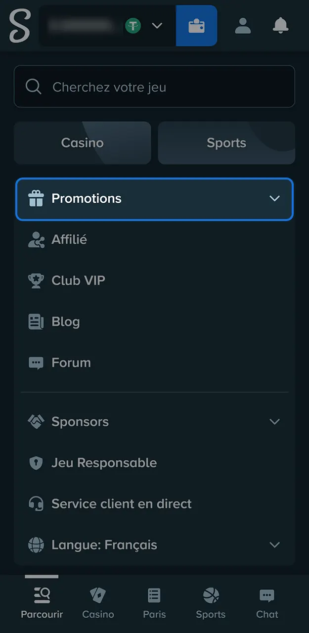 Activez votre récompense de bienvenue et jouez dès maintenant sur Stake.